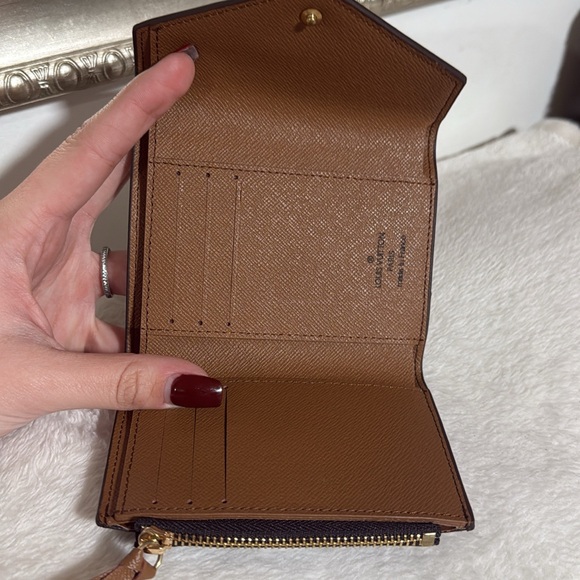 Louis Vuitton Dark Brown Monogram Wallet - Picture 3 of 4